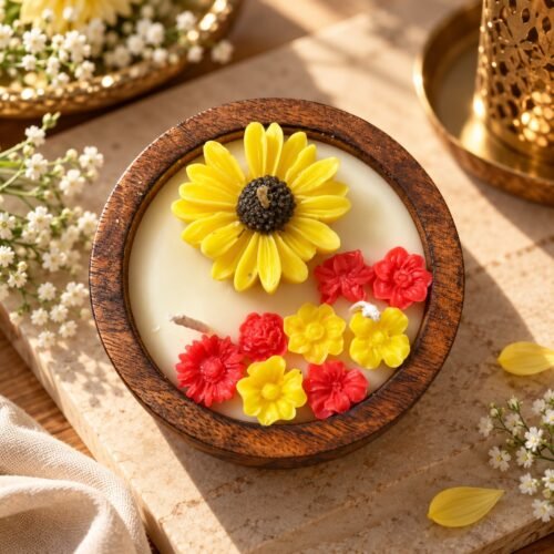 Floral Urli Scented Candle