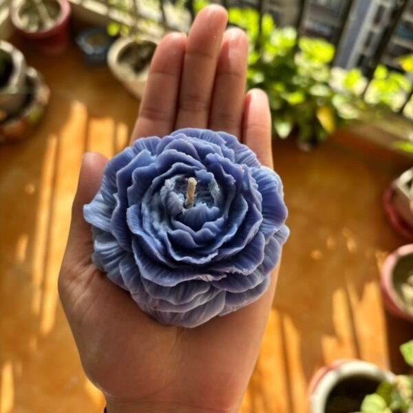 Peony Flower Scented Candle